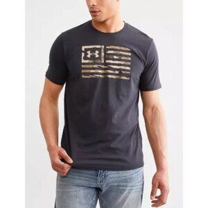 Under Armour Freedom Flag Print Size Small Men’s Tee Shirt NWT +DEFECT+  $30